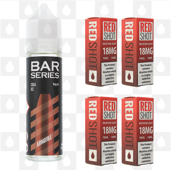 Cola Ice by Bar Series E Liquid | 60ml Long Fill, Nicotine Type: Regular Nicotine, Strength & Size: 12mg • 60ml • Inc Shots (50/50)