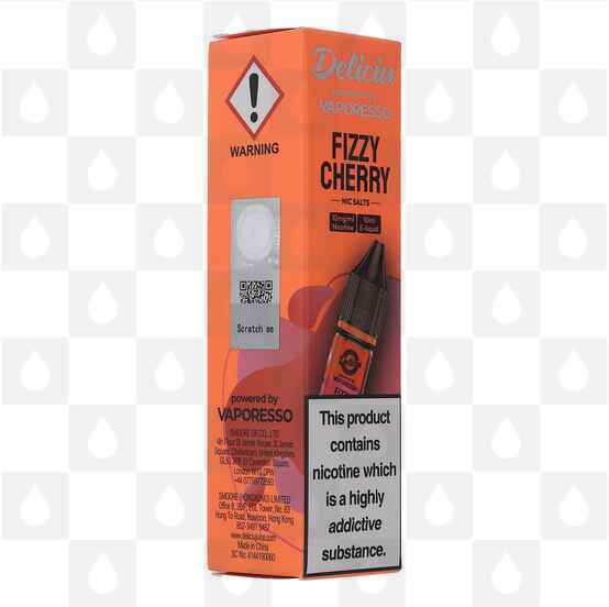 Fizzy Cherry | Deliciu by Vaporesso E Liquid | 10ml Nic Salt, Strength & Size: 20mg • 10ml