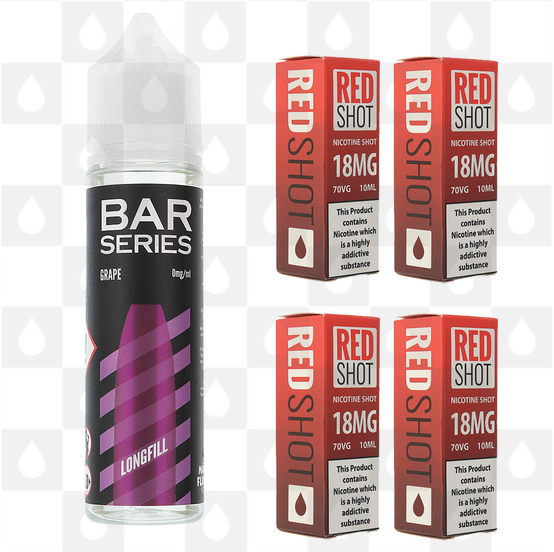 Grape by Bar Series E Liquid | 60ml Long Fill, Nicotine Type: Regular Nicotine, Strength & Size: 12mg • 60ml • Inc Shots (50/50)