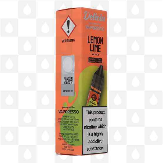 Lemon Lime | Deliciu by Vaporesso E Liquid | 10ml Nic Salt, Strength & Size: 20mg • 10ml