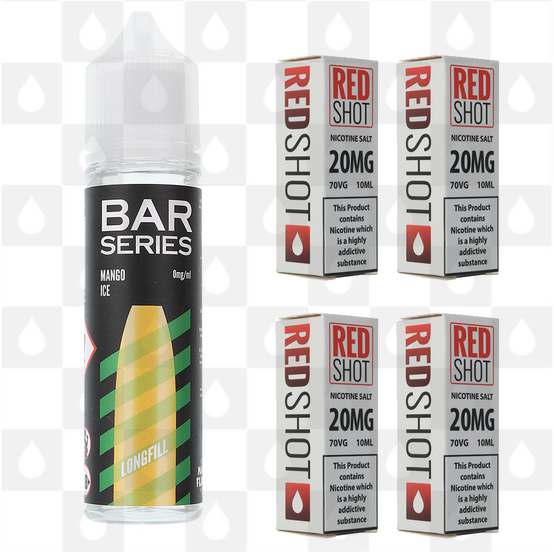 Mango Ice by Bar Series E Liquid | 60ml Long Fill, Nicotine Type: Nicotine Salt, Strength & Size: 14mg Salt • 60ml • Inc Shots (50/50)