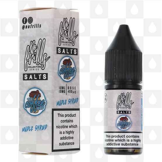 Maple Syrup | The Coffee Shop by No Frills E Liquid | 10ml Nic Salt, Strength & Size: 10mg • 10ml