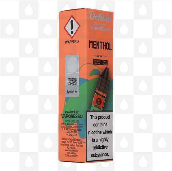 Menthol | Deliciu by Vaporesso E Liquid | 10ml Nic Salt, Strength & Size: 10mg • 10ml