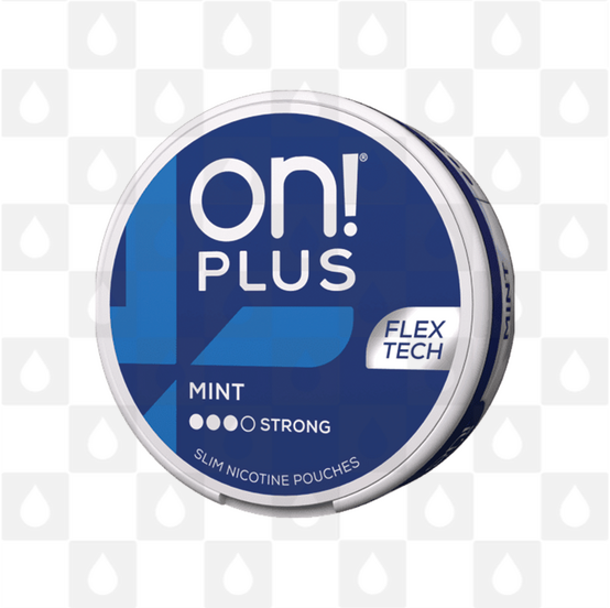 Mint by On! Plus | Nicotine Pouches, Strength & Size: 20 x 09mg Pouches