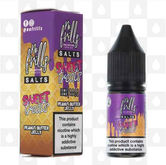 Peanut Butter & Jelly | Sweet Treats by No Frills E Liquid | 10ml Nic Salt, Strength & Size: 20mg • 10ml