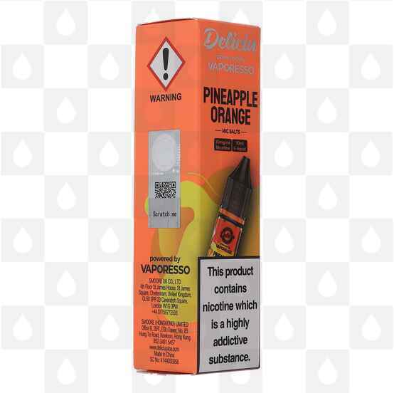 Pineapple Orange | Deliciu by Vaporesso E Liquid | 10ml Nic Salt, Strength & Size: 10mg • 10ml
