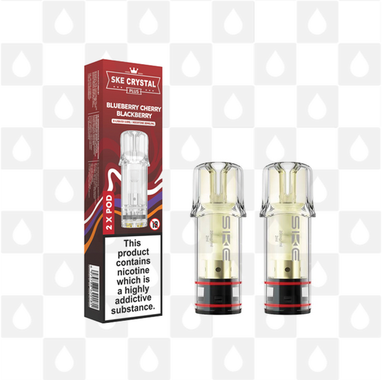 SKE Crystal Plus | Blueberry Cherry Blackberry 20mg Pods
