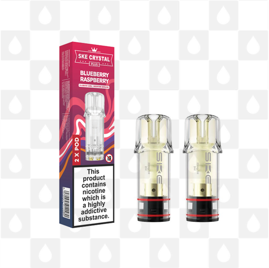 SKE Crystal Plus | Blueberry Raspberry 20mg Pods