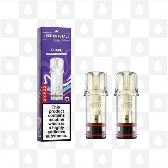 SKE Crystal Plus | Grape 20mg Pods
