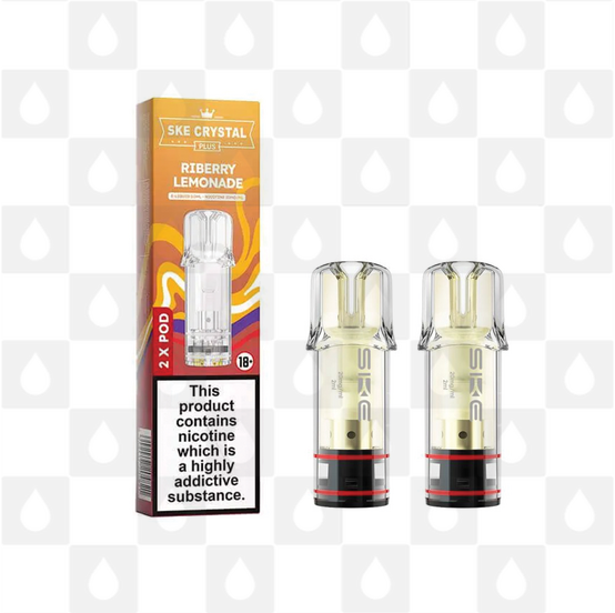 SKE Crystal Plus | Riberry Lemonade 20mg Pods