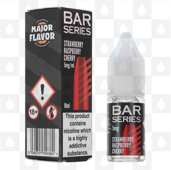 Strawberry Raspberry Cherry by Bar Series E Liquid | 10ml Nic Salt, Strength & Size: 10mg • 10ml