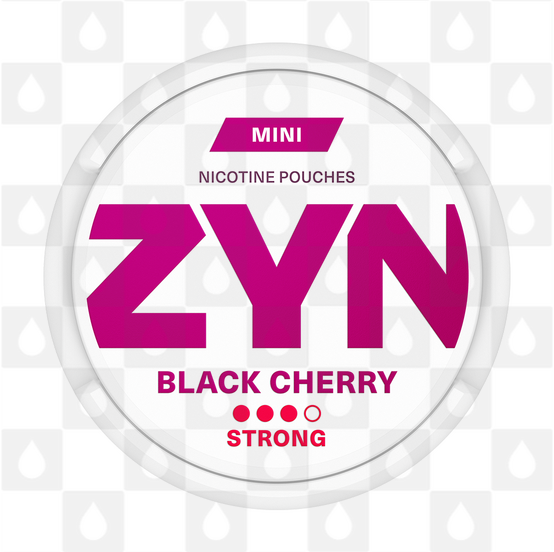 Black Cherry by Zyn | Nicotine Pouches, Strength & Size: 20 x 06mg Pouches