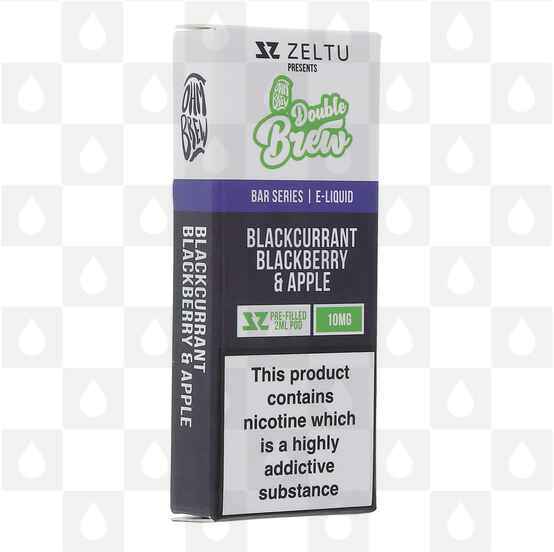Blackcurrant Blackberry Apple by Double Brew | Zeltu X3 Replacement Pods, Pod Type: 10mg • 2ml Pod