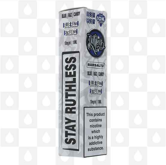 Blue Razz Strawzz | Barsaltz by Ruthless | 10ml Nic Salt, Strength & Size: 10mg • 10ml