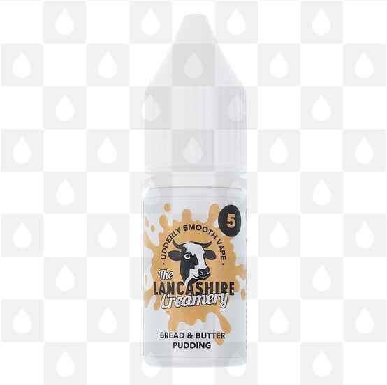 Bread & Butter Pudding by The Lancashire Creamery E Liquid | 10ml Nic Salt, Strength & Size: 05mg • 10ml
