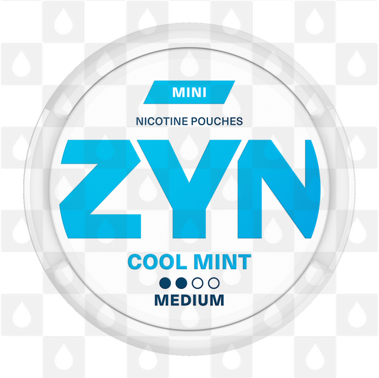 Cool Mint by Zyn | Nicotine Pouches, Strength & Size: 20 x 03mg Pouches