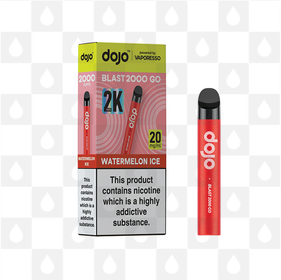 Dojo Blast 2000 Go by Vaporesso | Pre-filled Pod Kit, Strength & Puff Count: 20mg • 2000 Puffs, Flavour: Watermelon Ice