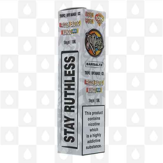 Frozen Exotic Mango On Ice | Barsaltz by Ruthless | 10ml Nic Salt, Strength & Size: 10mg • 10ml