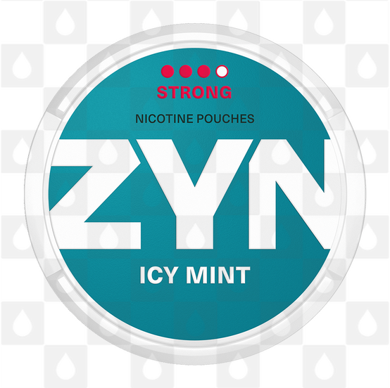 Icy Mint by Zyn | Nicotine Pouches, Strength & Size: 20 x 9.5mg Pouches