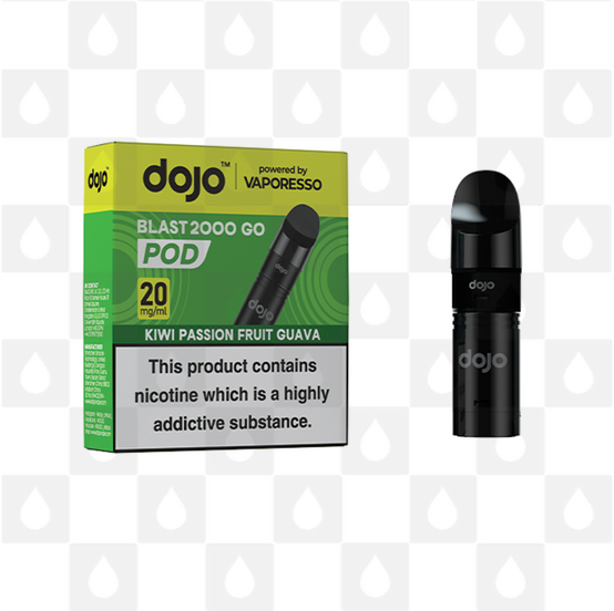 Kiwi Passionfruit Guava | Dojo Blast 2000 by Vaporesso | Pre-filled Pods
