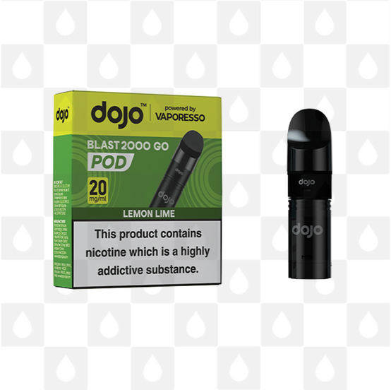 Lemon Lime | Dojo Blast 2000 by Vaporesso | Pre-filled Pods