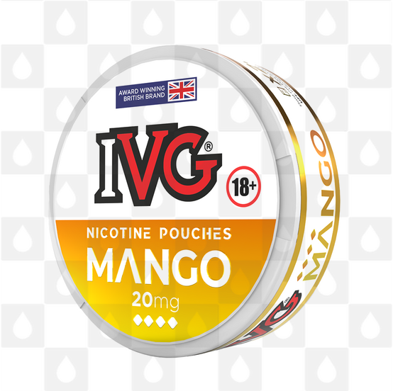 Mango by IVG | Nicotine Pouches, Strength & Size: 20 x 15mg Pouches