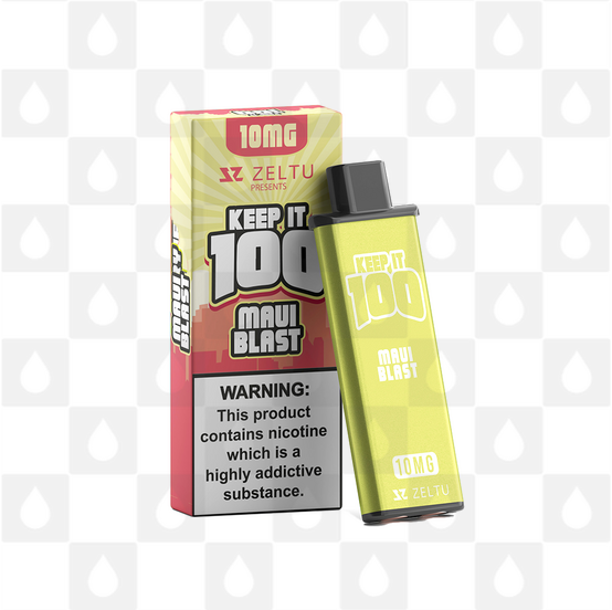 Maui Blast by Keep It 100 | Zeltu X3 Replacement Pods, Pod Type: 10mg • 2ml Pod