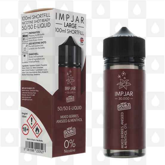 Mixed Berries, Aniseed & Menthol by Imp Jar E Liquid | 100ml Shortfill
