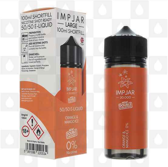 Orange & Mango Ice by Imp Jar E Liquid | 100ml Shortfill