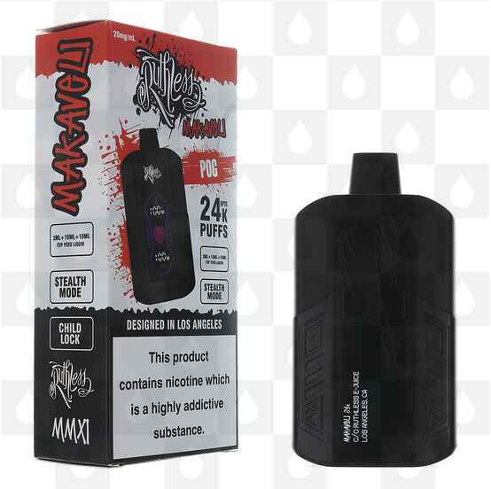 Pog | Makaveli 24000 by Ruthless | Disposable Vapes