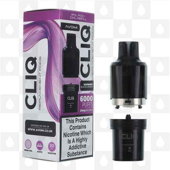 Raspberry Blackcurrant | Avomi Cliq Refill Pack
