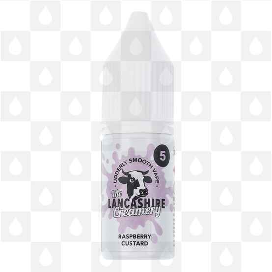 Raspberry Custard by The Lancashire Creamery E Liquid | 10ml Nic Salt, Strength & Size: 05mg • 10ml