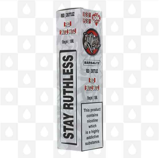 Red Skitz Skitz | Barsaltz by Ruthless | 10ml Nic Salt, Strength & Size: 10mg • 10ml