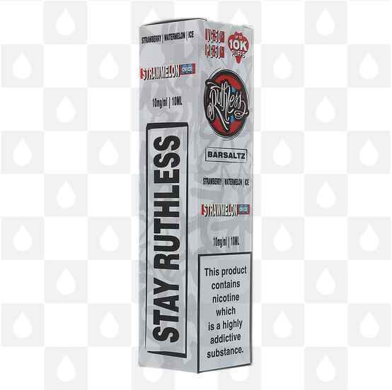 Strawmelon On Ice | Barsaltz by Ruthless | 10ml Nic Salt, Strength & Size: 10mg • 10ml