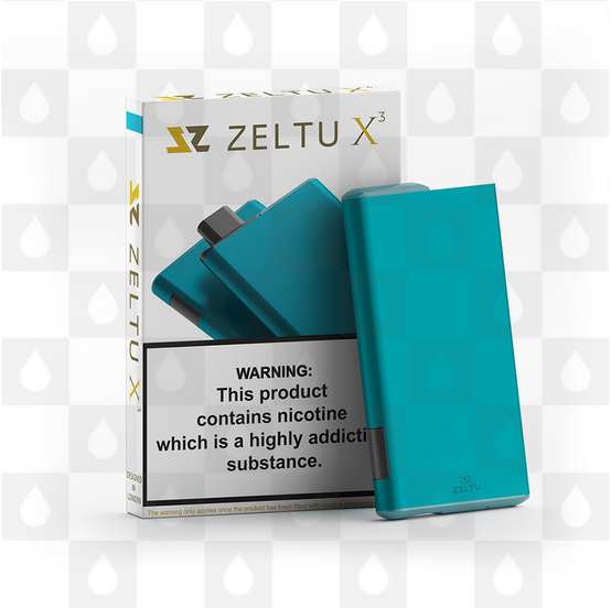 Zeltu X3 | Pre-Filled Pod Kit, Selected Colour: Matte Blue
