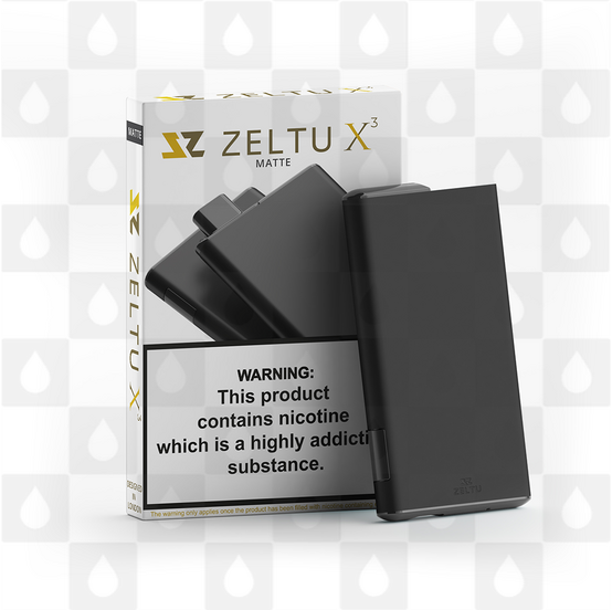 Zeltu X3 | Pre-Filled Pod Kit, Selected Colour: Matte Black