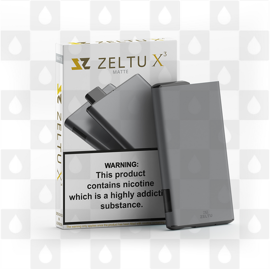 Zeltu X3 | Pre-Filled Pod Kit, Selected Colour: Matte Space Grey