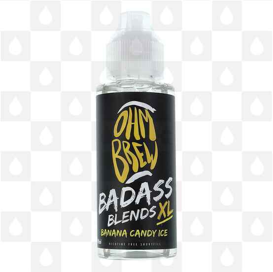 Banana Candy Ice | Badass Blends by Ohm Brew E Liquid | 100ml Short Fill
