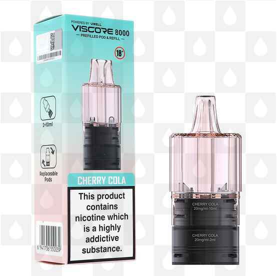 Cherry Cola | Uwell Viscore 8000 Refill Pack