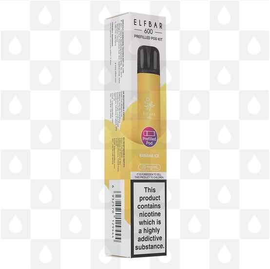 Elf Bar 600 | Pre-Filled Pod Kit, Flavour: Banana Ice