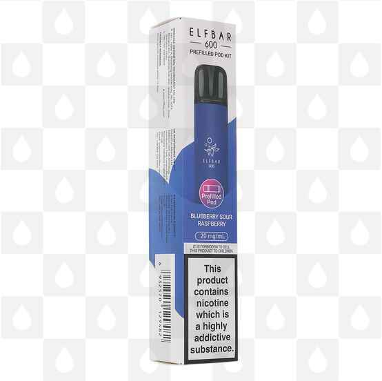 Elf Bar 600 | Pre-Filled Pod Kit, Flavour: Blueberry Sour Raspberry