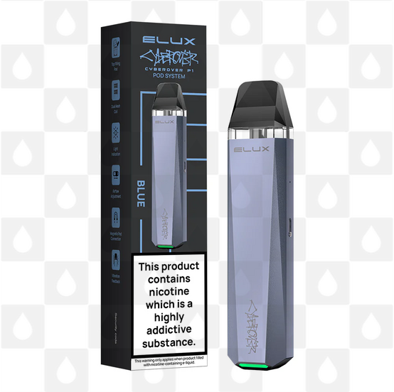 Elux Cyberover P1 Pod Kit, Selected Colour: Blue