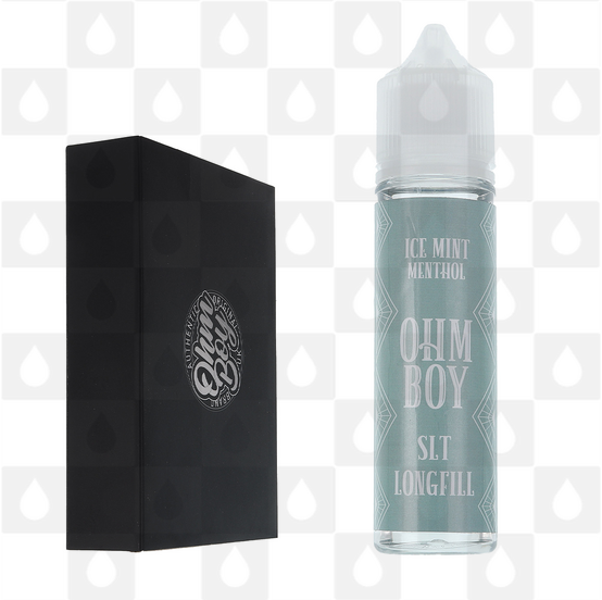 Ice Mint Menthol by Ohm Boy SLT | 60ml Longfill, Nicotine Type: Regular Nicotine, Strength & Size: 12mg • 60ml • Inc Shots (50/50)