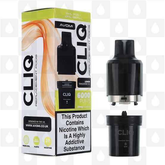 Lemon Tangerine Ice | Avomi Cliq Refill Pack