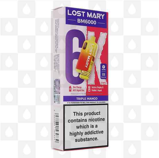 Lost Mary BM6000 | Pre-Filled Pod Kit, Flavour: Triple Mango