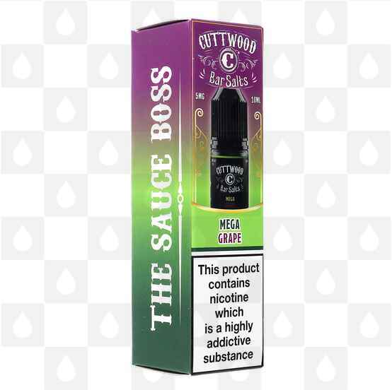 Mega Grape | Bar Salts by Cuttwood | Nic Salt, Strength & Size: 20mg • 10ml