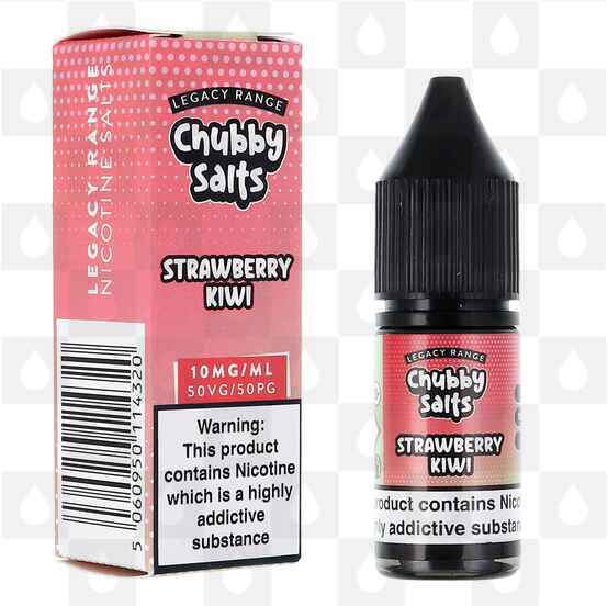 Strawberry Kiwi by Chubby Juice E Liquid | 10ml Nic Salt, Strength & Size: 10mg • 10ml
