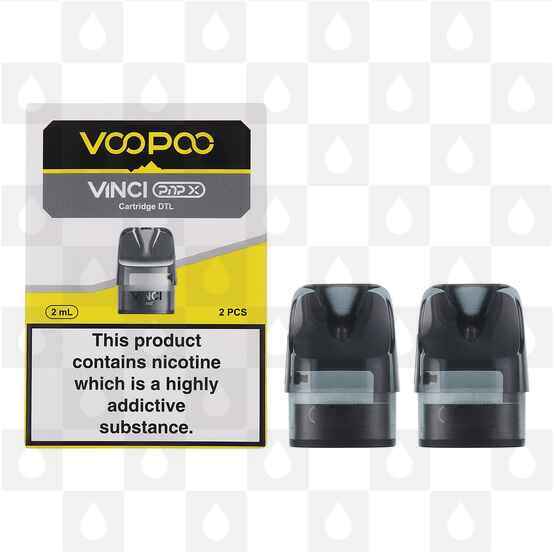 VooPoo Vinci PNP X Empty Replacement Pods, Pod Type: 2 x DTL Empty Pods