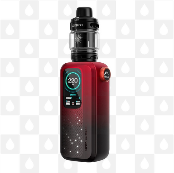 VooPoo Vinci Spark 220 Vape Kit, Selected Colour: Dark Red