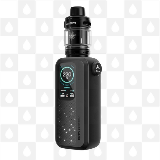 VooPoo Vinci Spark 220 Vape Kit, Selected Colour: Midnight Black